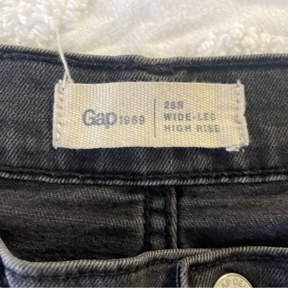 Wide leg jeans GAP Women's High Rise size 28R